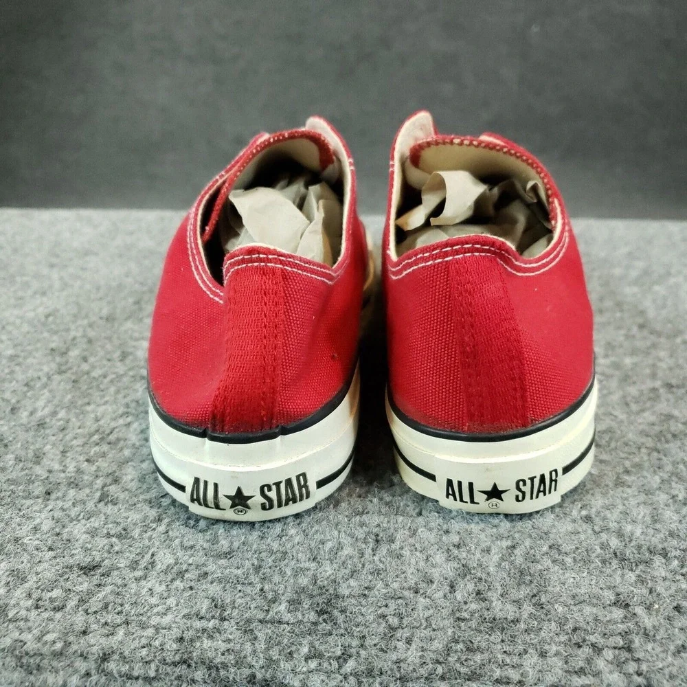 Vintage Converse Chuck Taylor Shoes Men Size 12 Red Sneakers Casual All Star Low